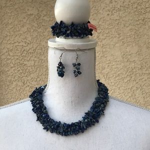 Lapis Lazuli 3 Piece Set New